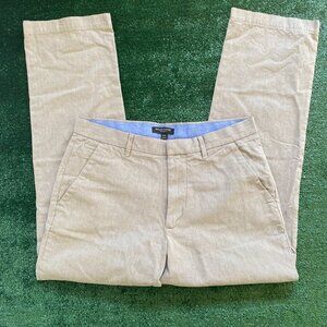 Banana Republic Pants Mens 36x30 Beige  Straight Leg 100% Cotton